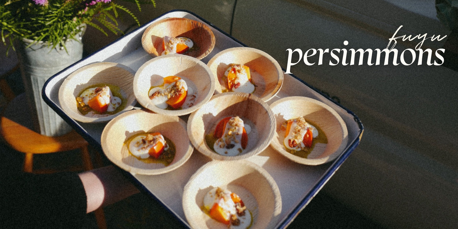 Persimmons & Yogurt