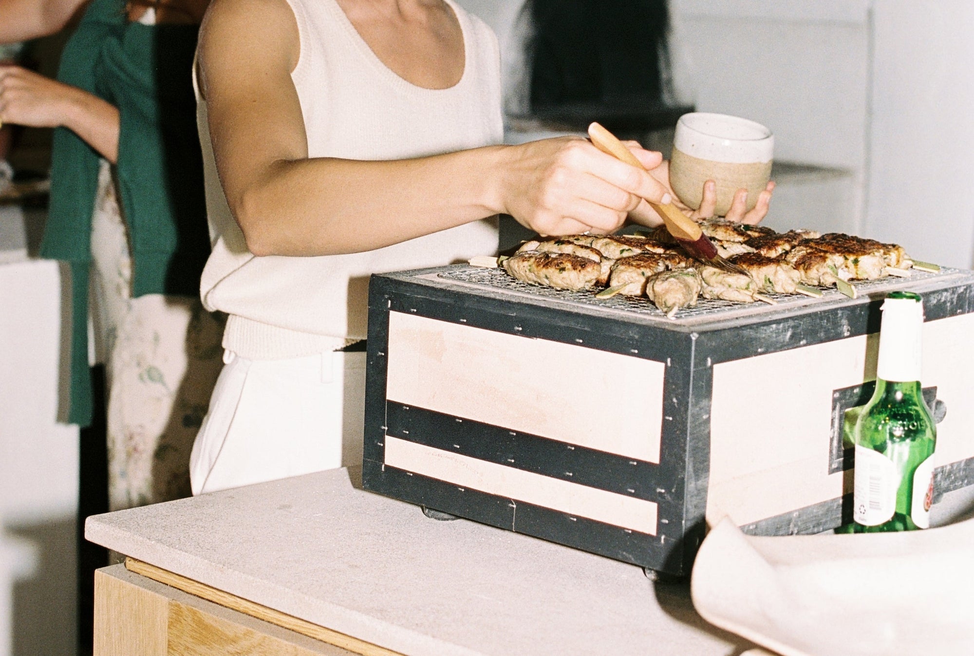 Holiday Recipe: Yakitori Chicken Tsukune with west~bourne Chili Oil