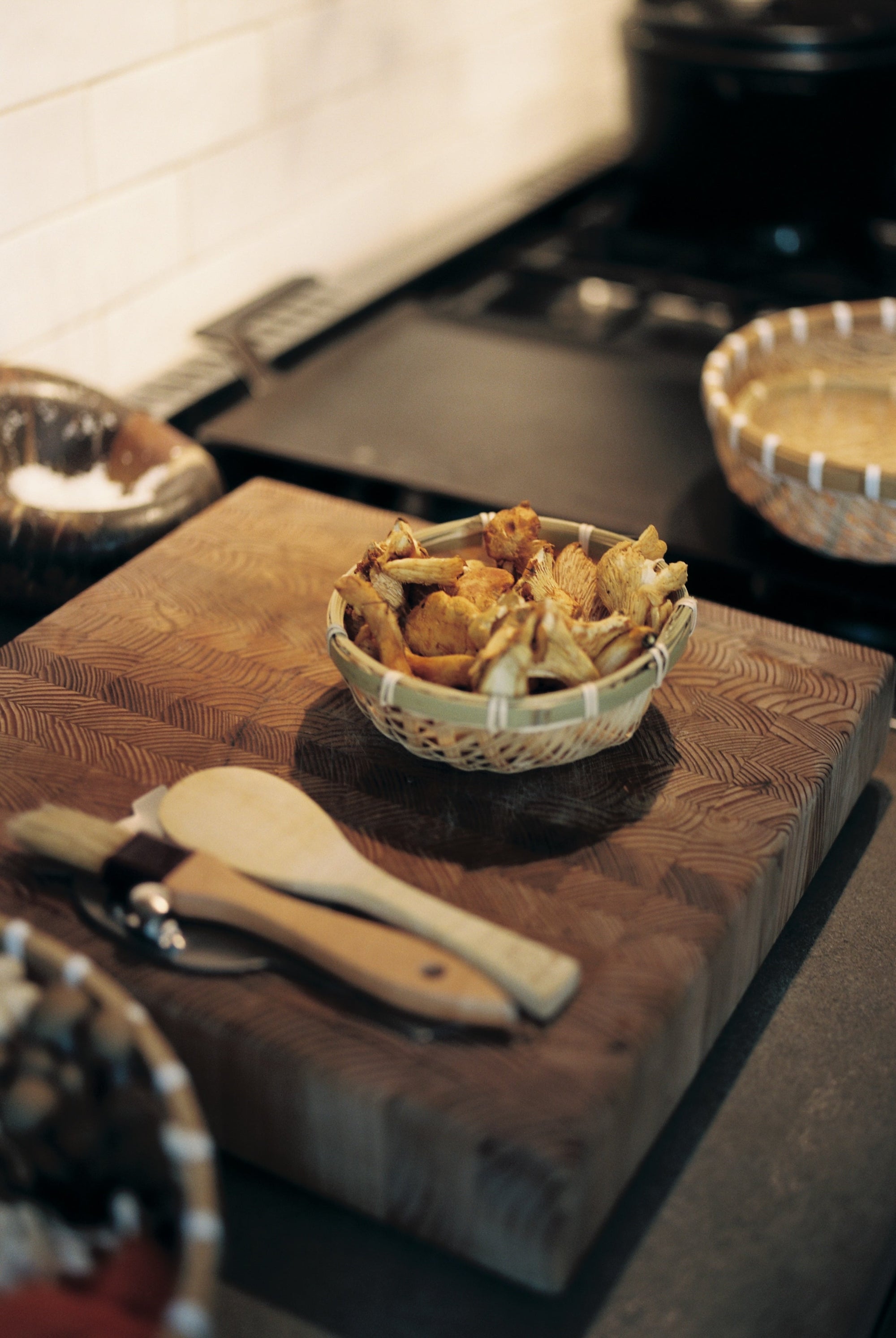 Holiday Recipe: Donabe Rice with Chanterelles and Shaved Black Truffle
