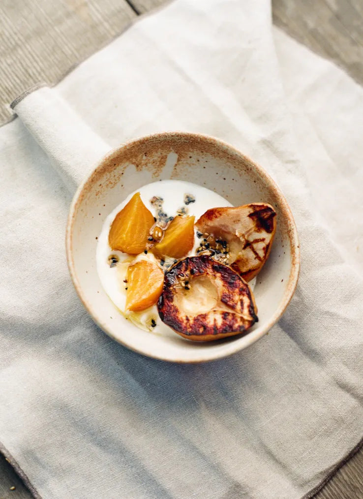 Grilled Caramelized Pears