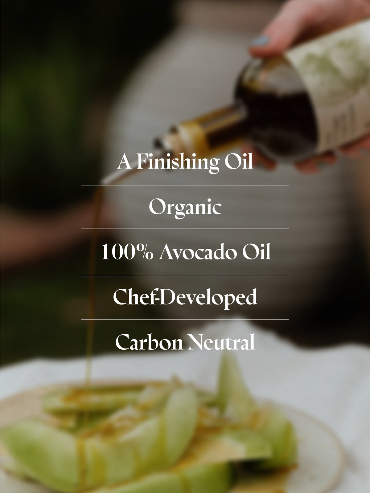 
              Organic Extra Virgin Avocado Oil