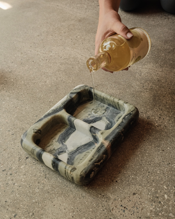 Montana Labelle Green Verde Marble Tray